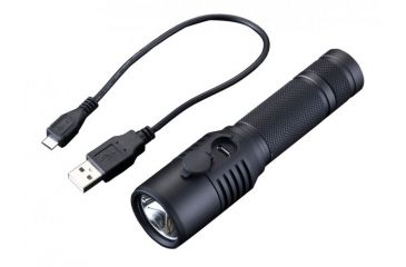 Image of Jetbeam C8 Cree XM-L2 Waterproof LED Flashlight,Black,1000 Lumens JETBEAM-C8-XML2