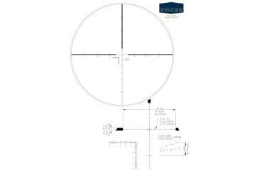 Image of Kahles K624i 6-24x56 MSRK Reticle Rifle Scope, Black, 10.96 10567