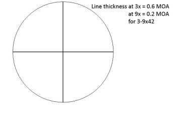 Image of Kalinka Optics Illuminated Cross Hair Reticle