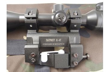 Image of Kalinka Optics KOM 10x42 Illuminated 1000m Reticle Rifle Scope, Side Parallax, 47mm Universal SVD Mount, Black, GSKOM1042LP47