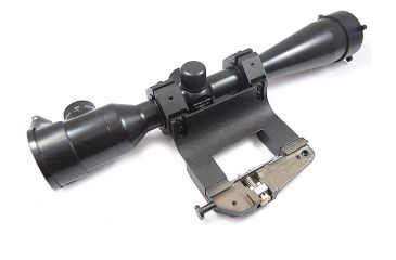 Image of Kalinka Optics KOM 10x42 Illuminated 1000m Reticle Rifle Scope, Side Parallax, 65mm Universal AK and SVD Mount, Black, GSKOM1042LP65