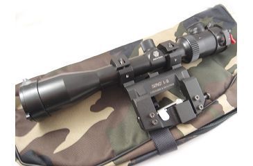 Image of Kalinka Optics KOM 2-10x48 Illuminated LS Reticle Rifle Scope, 59mm Universal AK and SVD Mount, Black, GSKOM21048LS59