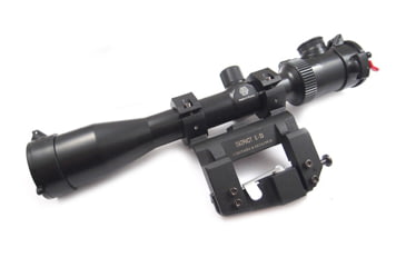 Image of Kalinka Optics KOM 3-9x42 Illuminated LK Reticle Rifle Scope, 59mm Universal AK and SVD Mount, Black, GSKOM3942LK59