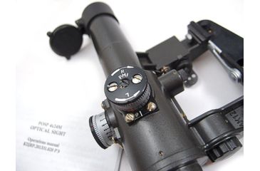 Image of Kalinka Optics POSP 4x24 Rifle Scope, BDC, 1000m Modern Rangefinder, SVD, Black, GSPOSP424SVD1M