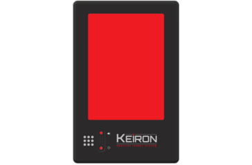 Image of Keiron Target Firearm Training System, Red Strikezone, Red/Infrared Laser, Black Red, K-KTV1