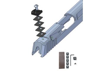 Image of Kel Tec PF9 Rear Sight Adjustment Kit
