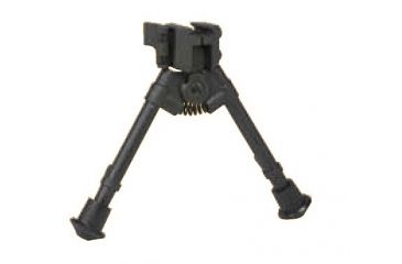 Image of Versa-Pod Model 925 7-9in Lightweight Picatinny Rail Mounted Prone Bipod, Black, 150-925