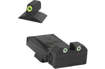 Image of Kensight Bomar BMCS Deep Sight Notch Beveled Blade Adjustable Target 1911 Rear Night Sight Set, Black, 990-099