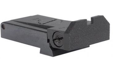 Image of Kensight Certain Glock Adjustable Pistol Sight, Fully Serrated Beveled Blade, Black, 860817