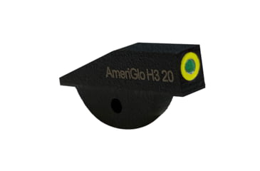 Image of Kensight Colt Style Formerly Accro Tritium Front Sight, Lumi Green Outline, Black, 890-291