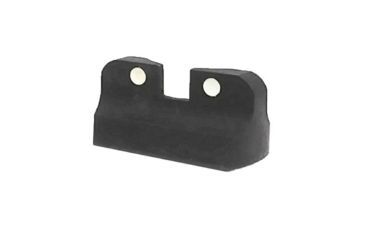 Image of Kensight 1911 A1 Mil-Spec GI Series Government Model Fixed Arctic White Rear Sight, Black, 860-201