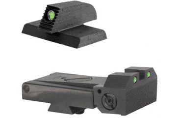 Image of Kensight Kimber Adjustable 1911 Sight Set Trijicon Tritium insert - Night Sights - Matching Front Sight, Black, 960-263