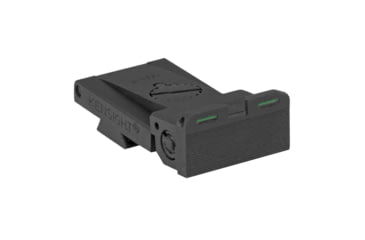 Image of Kensight Bomar BMCS Tritium Bar-Dot-Bar Adjustable Rear Night Sight, Black, 860-028