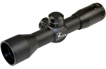 Image of Kexuan Kexuan 4X32 Compact Scope w/Picatinny Scope Rings, 1 in Tube, Mil-Dot Reticle, Black, KX4X32M-PT