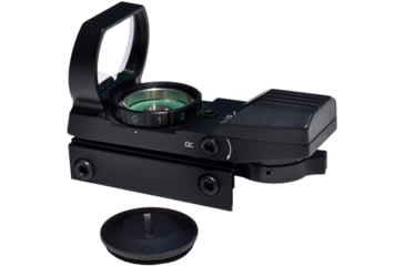 Image of Kexuan Mini Reflex Sight, Red/Green Dot, 4 Reticle Styles, Picatinny Mount, Black, H0101