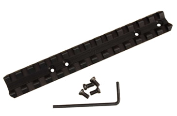 Image of KIDD Innovative Design Scope Base For Ruger 10/22 Receiver, Black, 22PICRAIL-B