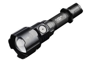 Image of Klarus FH10 LED Flashlight - With 3 Beam Colors - 700 Lumens - Uses 1 x 18650 Included or 2 x CR123A, Black, FH10