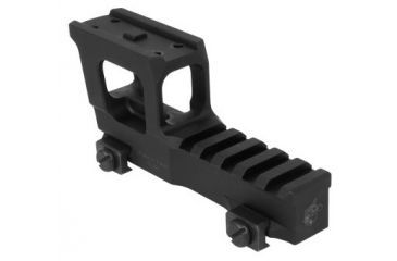 Image of Knight's Armament Aimpoint Micro NVG Riser Mount withRear 1913 Rail, 2.33in Height, Black KM32422