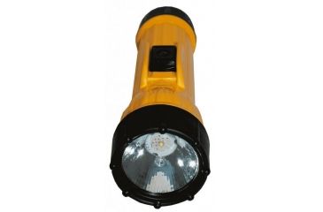 Image of Koehler Bright Star 2618 Incandescent, 2 D-cell Heavy-Duty Industrial Flashlight, Yellow 10500
