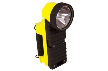 Image of Koehler Bright Star Gen II Lighthawk LED 4-cell w/Charger Base &amp; 120V AC Plug Yellow Flashlight, 9.5 7612
