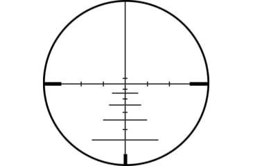 Image of Konus KonusPro 550 Rifle Scope, 4-16x50mm, 1in Tube, Second Focal Plane, Engraved Ballistic 550 Reticle, Matte, Black, 7277