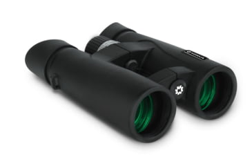 Image of Konus Mission 8x42 mm Open Bridge BAK-4 Roof Prisms Binocular, Black/Green, 2270