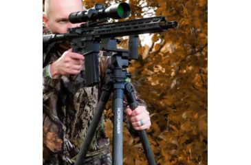 Image of Kopfjager K800 CF Tripod w/ Reaper Rail, Black KJ85004K