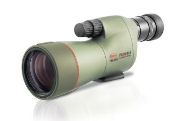 Image of Kowa TSN-554 55mm Prominar Pure Fluorite Straight Spotting Scope w/ 15-45x Zoom Eyepiece, Green, Compact, TSN-554