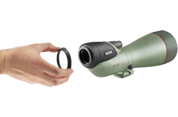 Image of Kowa TSN-99S Pure Fluorite Spotting Scope with TE-11WZ II 30-70x Zoom Eyepiece, Straight, Green, TSN-99S ZM SET