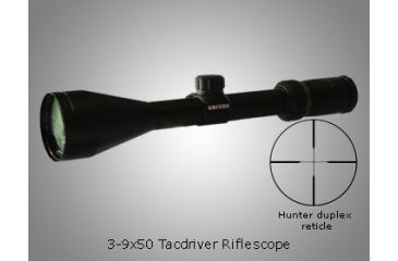 Image of Kruger Optical K-3 3-9x50mm Tacdriver Hunter's Rifle Scope 63330