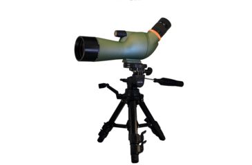 Image of Kruger Optical Back Country Compact 15-45x60 Angled Spotting Scope, Green, 66395