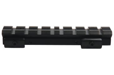 Image of Kwik-Site Kwik-Mount Air Rifle Adapter With Locking Screw For Rifles With Grooved Receivers Matte Black