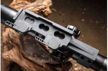 Image of DEMO, LaRue Tactical C.A.N. Click Adjust Nut QD SPR Mount, 30mm, Black, LT204-30