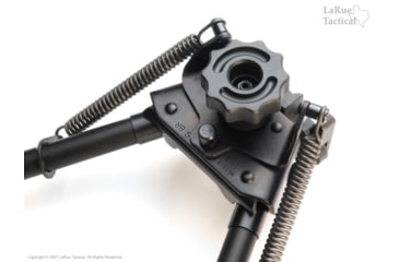 Image of LaRue Tactical Harris BR-S 6-9in Bipod and LT706 QD Lever Mount, Black, 680-001-706-k