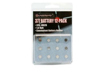 Image of Laserlyte Twelve Pack of 377 Replacement Batteries BAT-377
