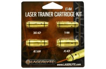 Image of LaserLyte Laser Trainer Cartridge Kit For .380/9mm/.40/.45 Calibers