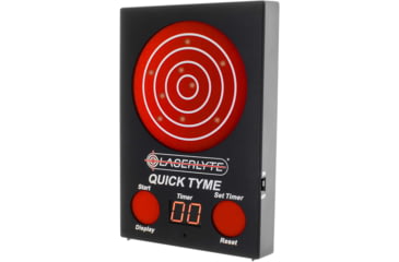 Image of DEMO, LaserLyte Quick Tyme Trainer Target, AA Battery, High-Impact ABS Polymer, Gray, TLB-QDM