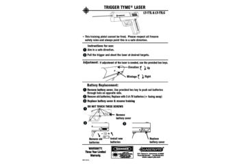 Image of LaserLyte Trainer Target Quick Tyme Kit, TLB-LQD