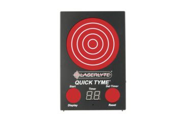 Image of DEMO, LaserLyte Quick Tyme Trainer Target, AA Battery, High-Impact ABS Polymer, Gray, TLB-QDM