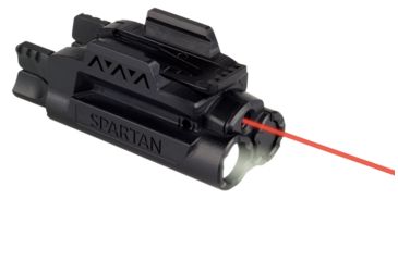 Image of LaserMax Spartan Adjustable Fit LED Weapon Lights, AAA, Red, Black, SPS-C-R