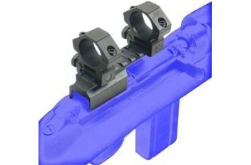 Image of Leapers Deluxe M1 Carbine Mount Complete with 1'' Rings MNT-M1C