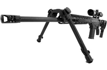 Image of Leapers Over Bore Bipod 7 in-11 in Center Height, Picatinny, Black TL-BPOB01