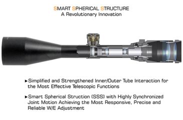 Image of Leapers True Hunter Classic Rifle Scope, 3-9x40mm, 1inch Tube, Second Focal Plane, Wire Mil-dot Reticle, Matte Black, SCP-3940EW