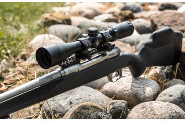Image of Leapers True Hunter Classic Rifle Scope, 3-9x40mm, 1inch Tube, Second Focal Plane, Wire Mil-dot Reticle, Matte Black, SCP-3940EW
