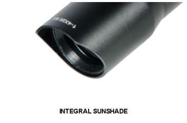 Image of Leapers UTG 1-4X28 30mm Long Eye Relief Scope, 36-color Circle Dot, _x000D_ SCP3-14LIECDQ