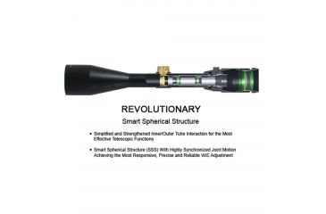 Image of Leapers UTG 1-8X28 30mm MRC/MRH Rifle Scope/36-color Mil-dot Preset at 35Yds, Black, SCP3-18IEMDN