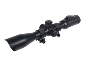 Image of Leapers UTG 30mm SWAT 3-12X44 Full Size Adjusted Objective Mil-dot RGB Rifle Scope SCP3-U3124AOMDL