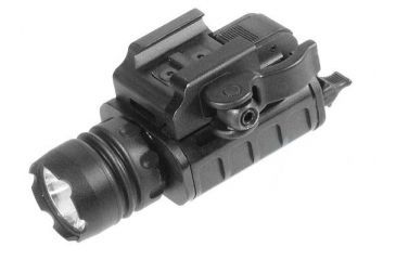 Image of Leapers UTG 400 Lumen Compact LED Weapon Light,Black w/QD Lever Lock LT-ELP223Q-A, EDEMO1