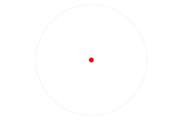 Image of Leapers UTG ACCU-SYNC 2018R Dot Sight, Red 3.0 MOA Single Dot, for Mini ACOG Footprint, Black, OP-DS2018R