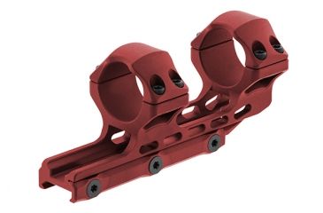 Image of Leapers UTG Accu-Sync 30mm High Profile 34mm Offset Pic. Rings, Red Anodize AIR32234AR